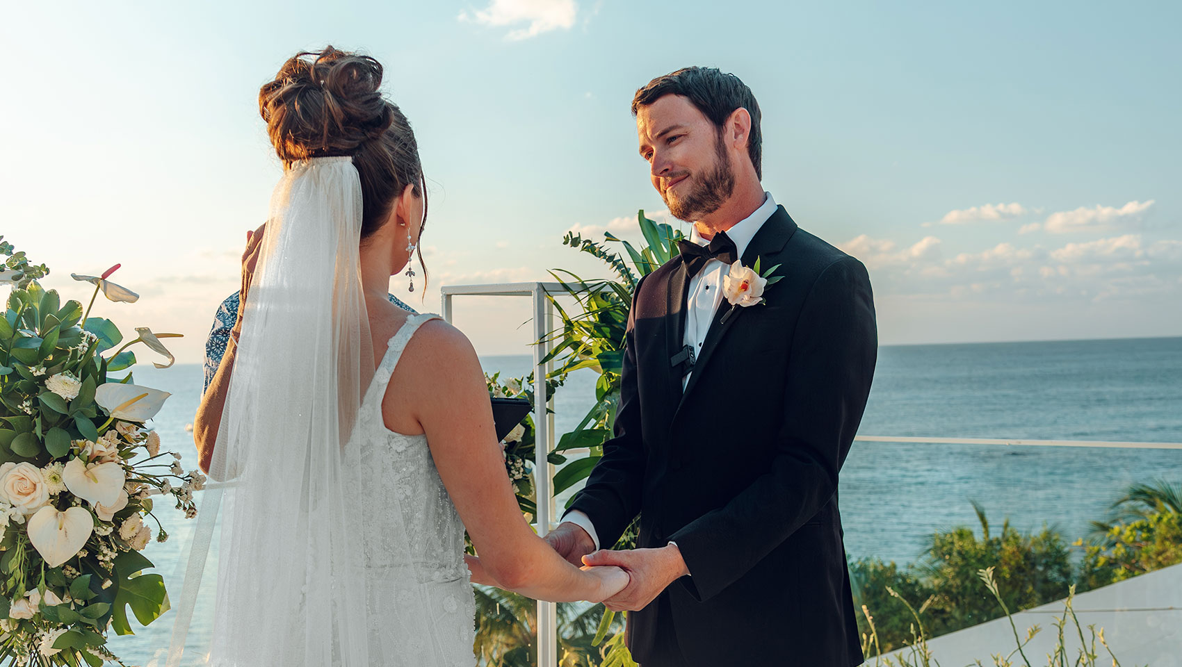 terrace outdoor ceremony