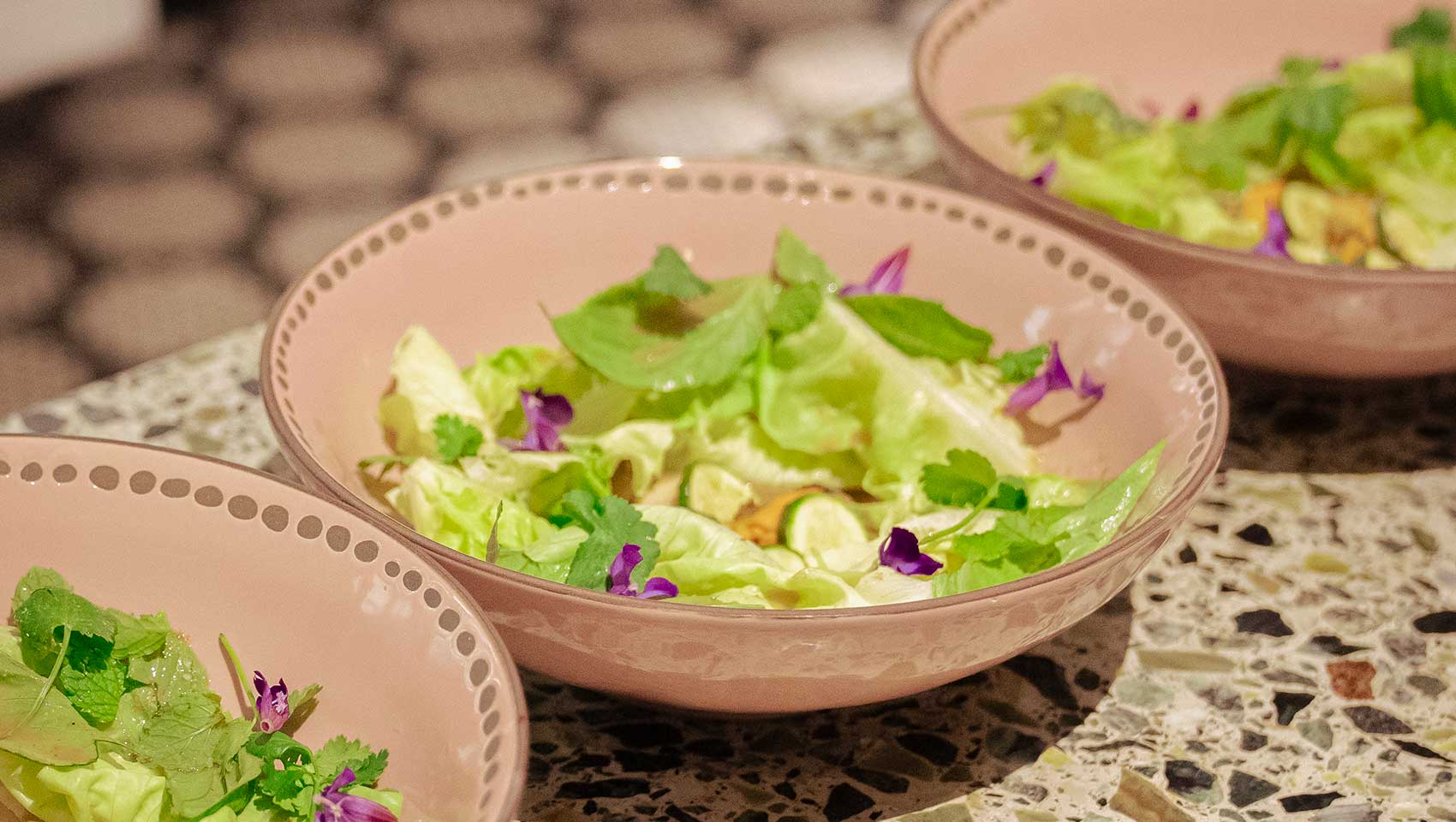 Salad at Guest Chef Series