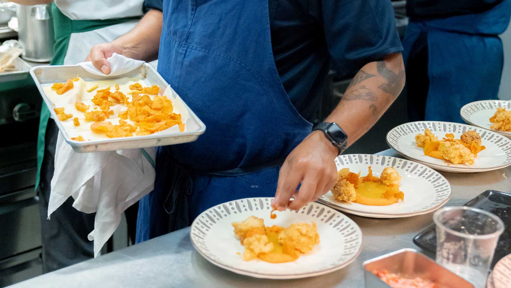 A dish at Guest Chef Series