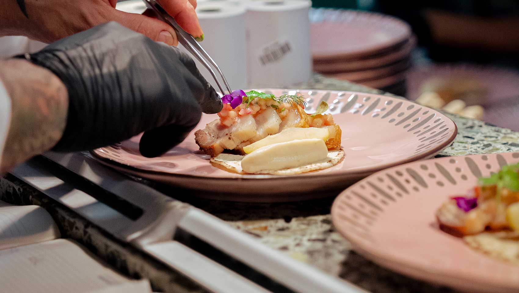 A dish at Guest Chef Series