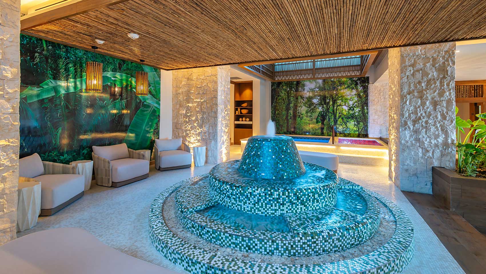 Fountain in Kao Kamasa Spa