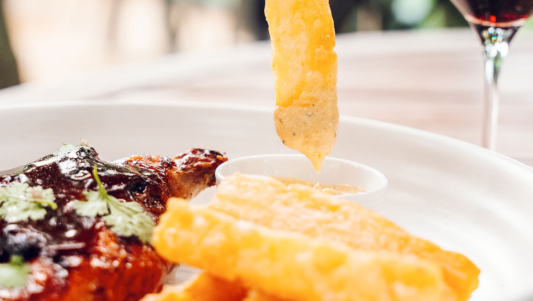 jerk chicken at Alera