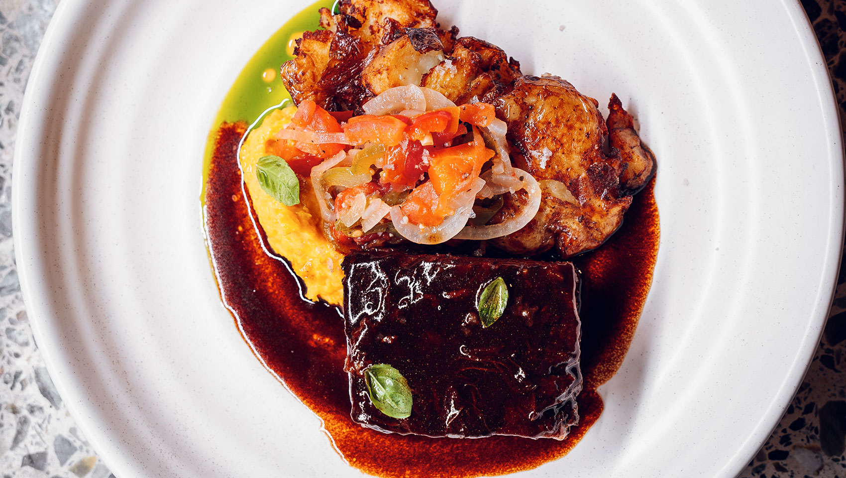 Red Wine braised short rib