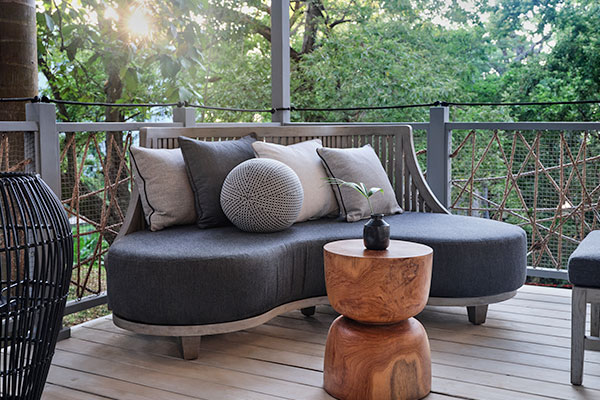 Balcony in 1 Bedroom Bungalow Canopy View at Kimpton Grand Roatan Resort