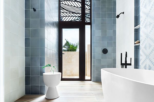 Bathroom in Spa Suite at Kimpton Grand Roatan Resort