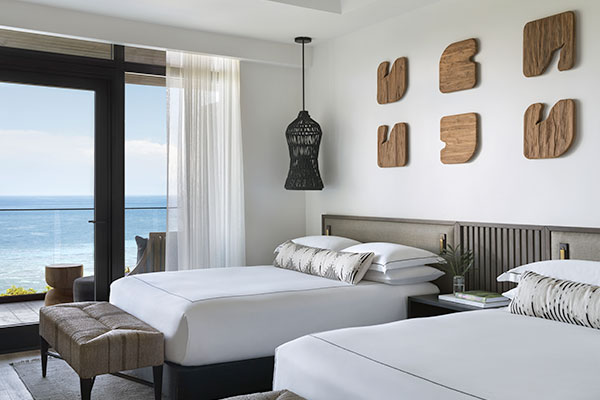 2 Queen Premium room with ocean view at Kimpton Grand Roatan Resort