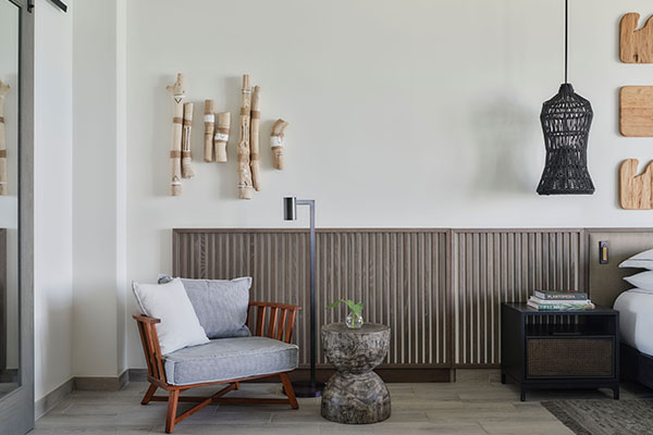 Sitting area in Roatan Suite with Private Plunge Pool at Kimpton Grand Roatan Resort